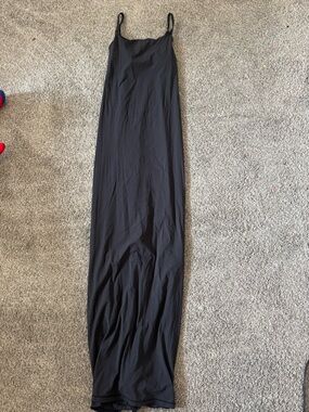 SKIMS FITS EVERYBODY MATERNITY LONG SLIP DRESS XS